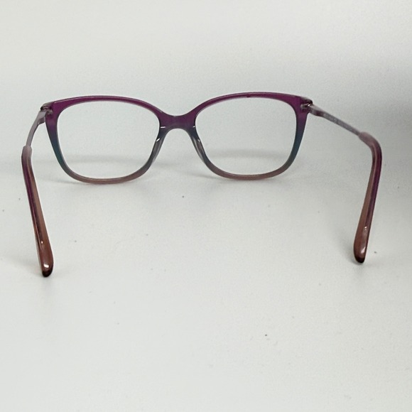 BCBGMAXAZRIA Galena Purple Fade Cat Eye Eyeglasses Frames Made‎ Italy 48 15 130 main image 4